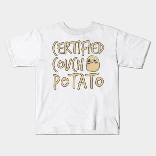 Certified Couch Potato Kids T-Shirt